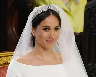 Meghan Markle wedding tiara. 