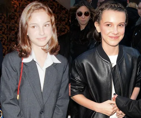 Natalie Portman Millie Bobby Brown