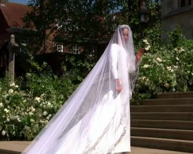 Meghan Markle royal wedding dress. 