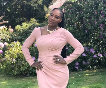 Serena Williams royal wedding outfit.