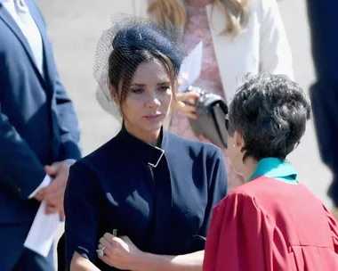 Victoria Beckham Royal Wedding 2018