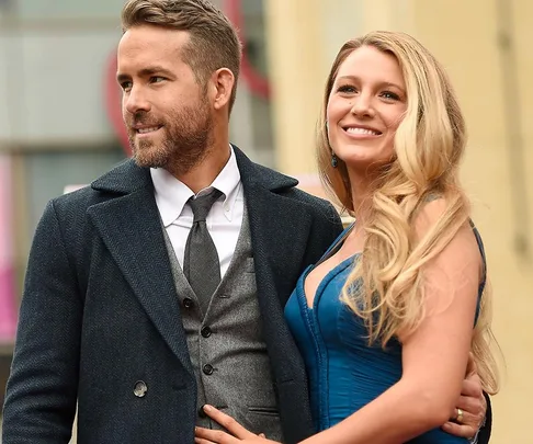 Blake Lively and Ryan Reynolds.