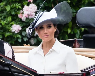 Meghan Markle at Royal Ascot. 