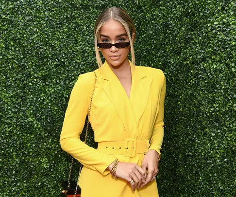 Jasmine Sanders at the 2018 MTV Awards.