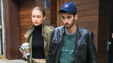 Gigi Hadid and Zayn Malik on Instagram. 