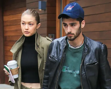 Gigi Hadid and Zayn Malik on Instagram. 