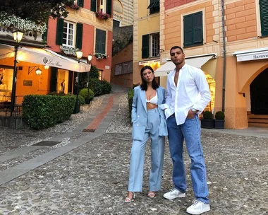 Kourtney Kardashian and Younes Bendjima. 