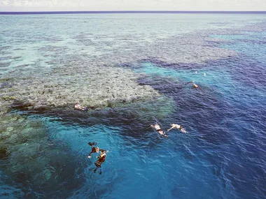 The Great Barrier Reef. 