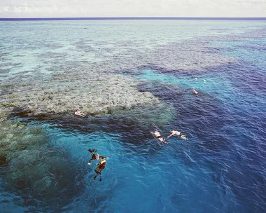 The Great Barrier Reef. 