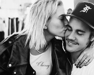 Justin Bieber and Hailey Baldwin. 