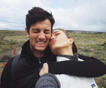 Karlie Kloss and Joshua Kushner. 