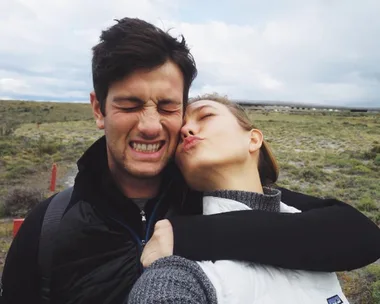 Karlie Kloss and Joshua Kushner. 