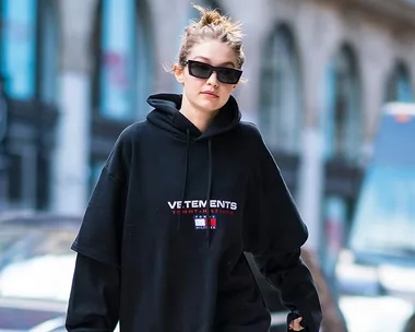 Gigi Hadid sneakers.