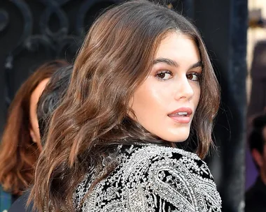 kaia gerber hair