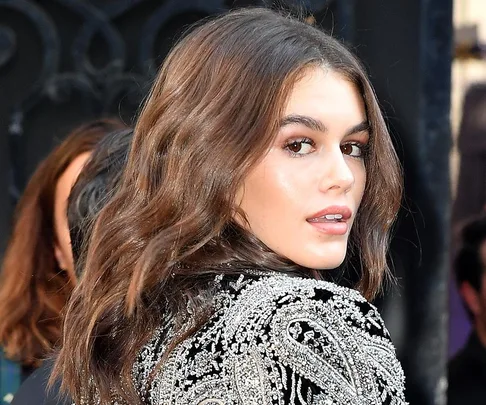 kaia gerber hair