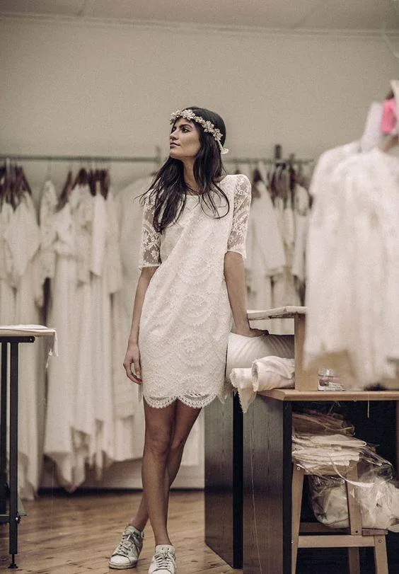 bridesmaid dresses for tomboys Wedding Dress for Tomboy Brides
