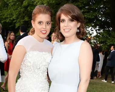 Princess Eugenie and Princess Beatrice.