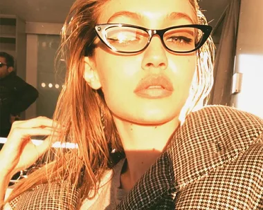 Gigi Hadid selfie.