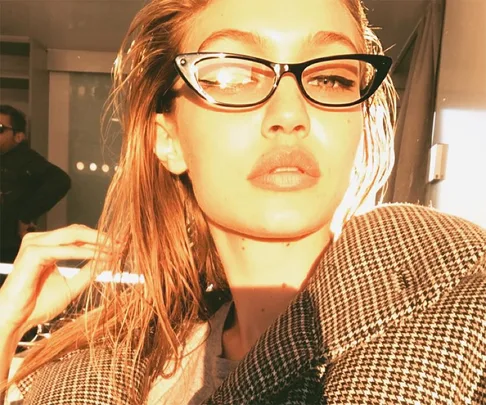 Gigi Hadid selfie.