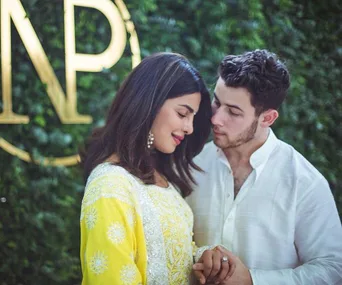 Priyanka Chopra and Nick Jonas. 