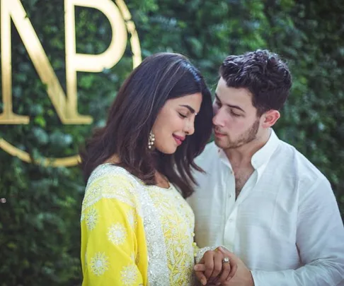 Priyanka Chopra and Nick Jonas.