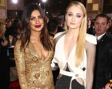 Sophie Turner and Priyanka Chopra.