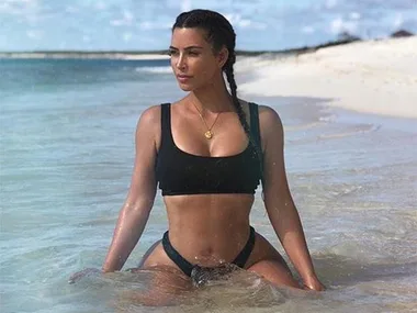 Kim Kardashian West Bikini