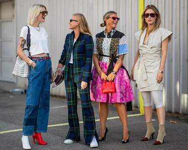 Copenhagen Fashion Week street style. 