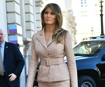 Melania Trump.