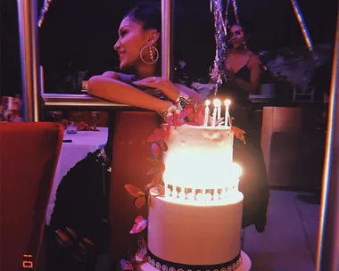 Bella Hadid's 22nd birthday party.