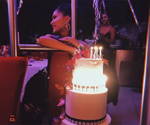 Bella Hadid's 22nd birthday party.