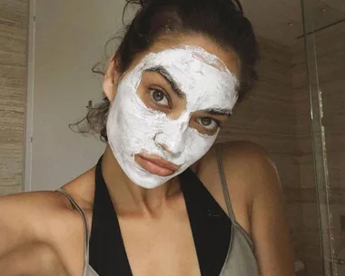 Phoebe Tonkin face mask