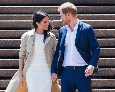 Prince Harry and Meghan Markle. 