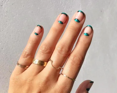 Holographic nails.