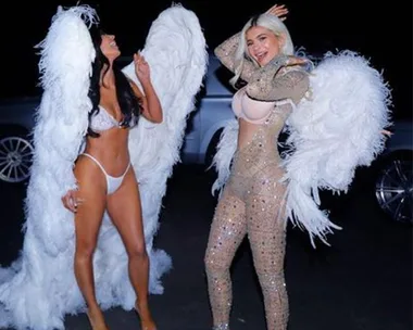 kardashian jenner halloween victoria's secret