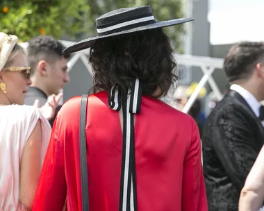 Melbourne Cup street style 2018.