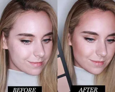 Here’S What 9 Of The Best Contour Kits Look Like On Half A Face