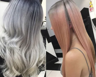 Smoky Pastel Hair 7 Cool Ways To Wear Grey This Spring