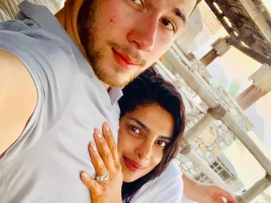 Priyanka Chopra and Nick Jonas. 