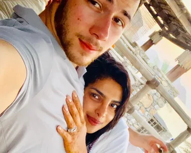 Priyanka Chopra and Nick Jonas. 