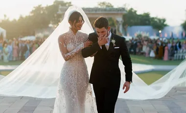 Priyanka Chopra and Nick Jonas. 