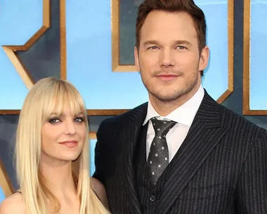 Anna Faris and Chris Pratt. 