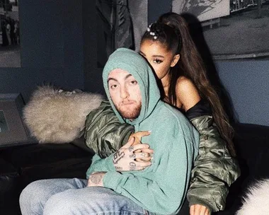 Ariana Grande and Mac Miller.