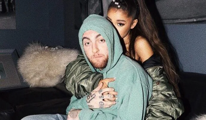 Ariana Grande and Mac Miller.