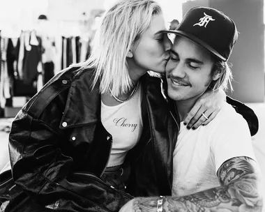 Justin Bieber and Hailey Baldwin. 