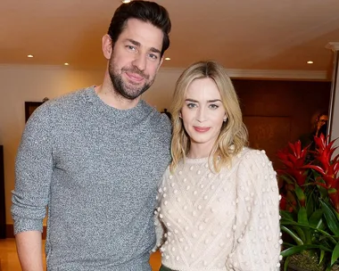 Emily Blunt and John Krasinski.