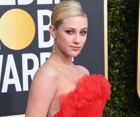 Lili Reinhart at the 2019 Golden Globes.