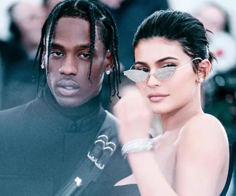 Kylie Jenner and Travis Scott.