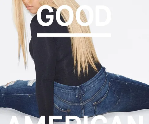 Jordyn Woods for Good American.