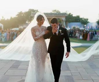 Priyanka Chopra and Nick Jonas. 